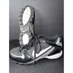 Worn ONCE Nike Football Cleats Men’s Size11.5 Land Shark Legacy Shoes 396231-011